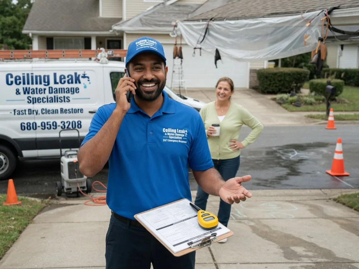 Ceiling Leak Cleanup Conneautville, PA FAQs